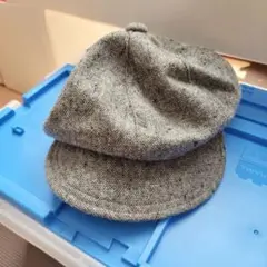 COMME CA ISM ベビー帽子 グレー 46cm