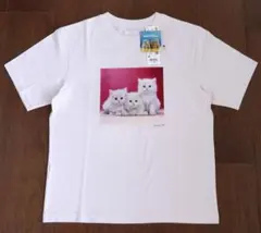 ユニクロ キャット・フォトグラフ UT 半袖 WOMEN ピンクM【新品未使用】