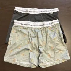 GELATO PIQUE ボクサーパンツ 2枚セット（父の日ギフト）