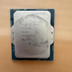 Intel Core i7-12700【中古】　　　a28 Intel Core i7-12700【中古】 a28 - メルカリ