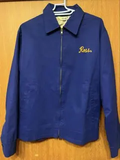 Backers タイガー刺繍 ジップジャケット M ブルー