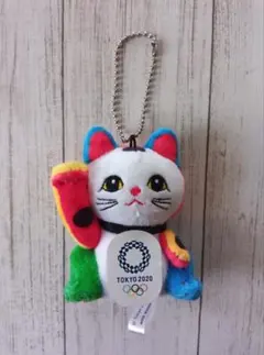 東京2020 オリンピックパラリンピック　公認キャラクター　招き猫 万博記念 招き猫 まねきねこ 東京2020 TOKYO2020 オリンピック - メルカリ