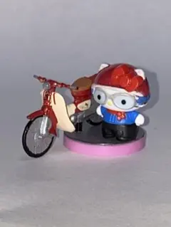 チョコエッグ ハローキティ ①ホンダ スーパーカブ ペイントバージョン