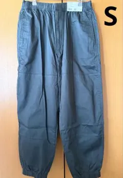 ユニクロ　U ワイドフィットジョガーパンツ　S ダークグリーン　タグ付未使用新品