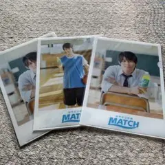 MATCH クリアファイル 3枚セット
