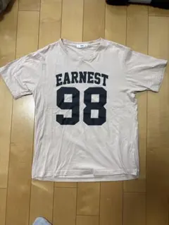 WEGO EARNEST 98 半袖Tシャツ ベージュ Mサイズのサムネイル