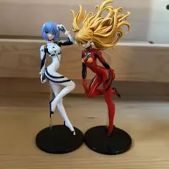 30MP 綾波レイ 式波・アスカ・ラングレー プラモデル セット 組立済