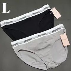 チュチュアンナ Lサイズ コットンミックス フルショーツ ２点セット 綿混 BG