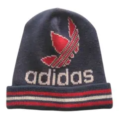 希少 adidas 80s vintage ニット帽 ビーニー