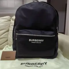 BURBERRY 黒 リュック・バックパック