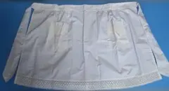 レース付きサロン　エプロン 前掛け