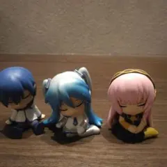肩ズンFig. 初音ミク 巡音ルカ KAITO　part2 雪ミク3体セット