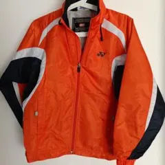 【ジャケット】ジュニア/ヨネックス/ウィンドブレー/ブルゾン/オレンジ /130