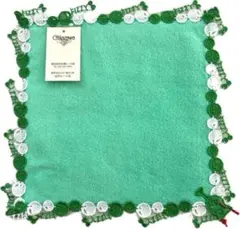 【新品未使用】近沢レース　タオルハンカチ　クリームソーダ　ソーダフロート