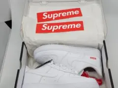 【新品】Supreme Air Force 1 ホワイト9.5/27.5