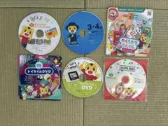こどもちゃれんじ　ほっぷDVD6枚セット