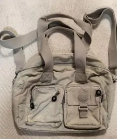Kipling 2WAY ショルダーバッグ ベージュのサムネイル