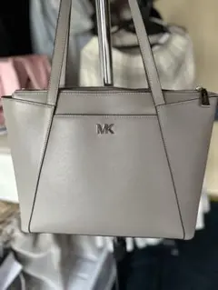 MK グレー トートバッグ　マイケルコース