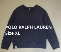 POLO RALPH LAUREN ダブルフェイス スウェット ネイビー XL