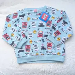 １００❤トミカ❤️ＴＯＭＩＣＡ❤緊急車両総柄❤トレーナー