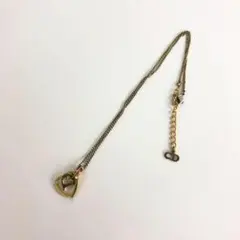 Christian Dior クリスチャンディオール ネックレス ハート CD