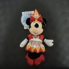 ディズニー　トロスプ　ミニー　ぬいぐるみバッジ