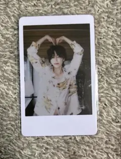 なにわ男子　道枝駿佑　中華雑誌　ポラロイドカード　IM