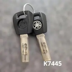 PAS YAMAHA 電動自転車用キー 2本セット K2091のサムネイル