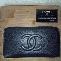 CHANEL キャビアスキン 長財布のサムネイル