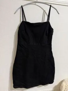 ZARA キャミワンピース ブラック M