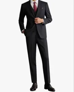 [Yeagio] スーツ メンズ 上下セット 2点セット ビジネススーツ