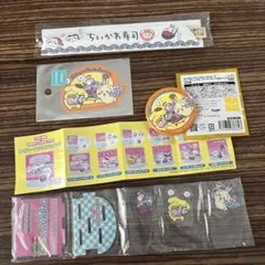 ちいかわ×サンリオ　うさぎ　ポムポムプリン　アクスタ　缶バッジ　ステッカー