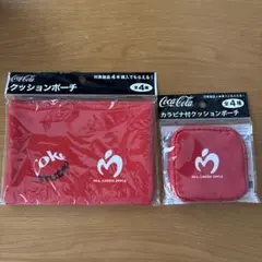 Coca-Cola Mrs. GREEN APPLE ポーチ 2種セットのサムネイル