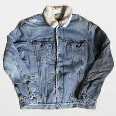 Levi's リーバイス ボアジャケット デニムジャケット トラッカー L