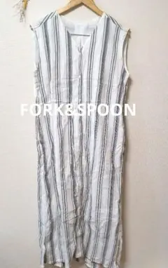FORK&SPOON フォークアンドスプーン ワンピース ストライプのサムネイル
