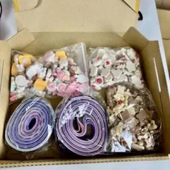 ハンドメイド用 デコレーションパーツ＆リボン まとめ売り