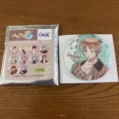ヘタリア World★Stars グリッター缶バッジ イギリス