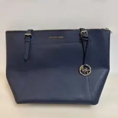 MICHAEL KORS ネイビー トートバッグ