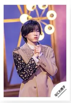 なにわ男子 シングル「Moonlit」ジャケ写オフショット 道枝駿佑⑨