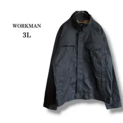 【ワークマン】WORKMAN W.IMPACT 長袖ジャンパー　チャコール　3Lのサムネイル