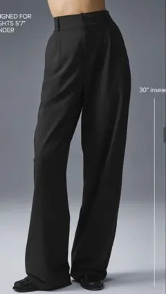 alo ワイドパンツ