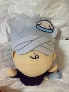 新品未使用 五条悟 劇場版 呪術廻戦0 いっしょにねんねBIGぬいぐるみ③