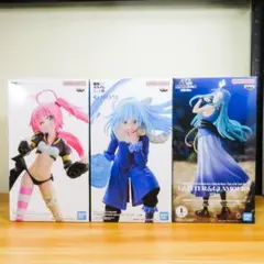 送料無料 劇場版転生したらスライムだった件 リムル ミリム ユラフィギュアセット