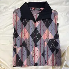 も*じ様 MWS アーガイル柄シャツ　長袖のサムネイル
