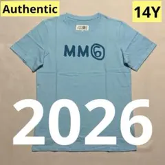 洗練されたデザイン　MM6 Tシャツ　ライトブルー　14Yのサムネイル