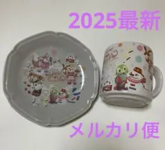 お値下げ　新品　ダッフィー スーベニアプレート　スーベニアカップ　陶器　2025