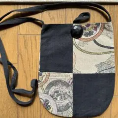 和柄　パッチワーク　ショルダーバック