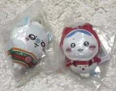 ちいかわ ぬいぐるみキーホルダー 2体セット モモンガ ハチワレ