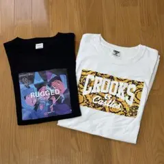 セット ストリート Tシャツ RUGGED 2枚 メンズ Lサイズ