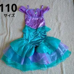 アリエル　ドレス　ディズニーストア　110サイズ　リトルマーメイド　人魚姫